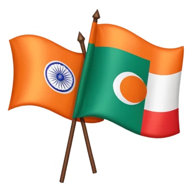 Gypsy Flag and Indian Together! sticker