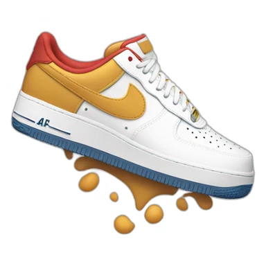 af1 shoe sticker