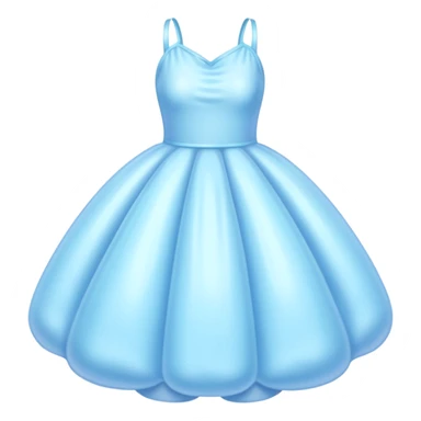 The bubble dress is typically a voluminous ball gown, designed to make Glinda look like she’s literally floating in a bubble. It features:  Pale blue or shimmering white-blue hues (in Ariana Grande’s movie version, it’s a soft, cotton-candy blue). sticker