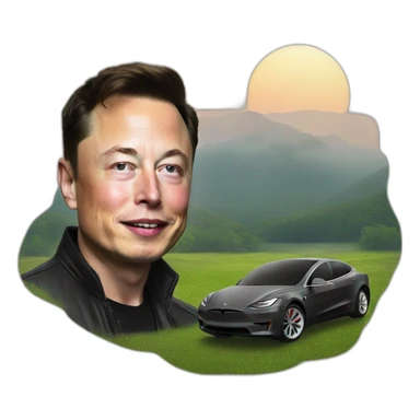 Elon musk in ohio sticker