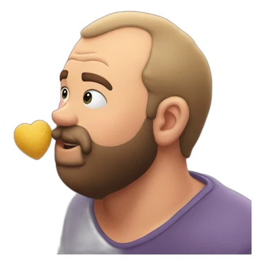 tom segura kissing bert kreischer sticker