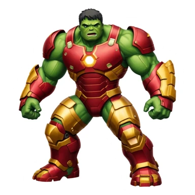Hulk vs Hulkbuster sticker