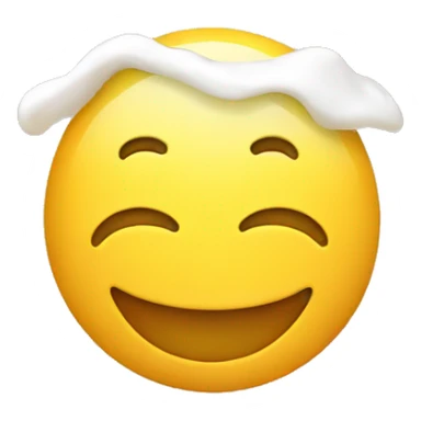 excited emoji smiling with teeth together sticker