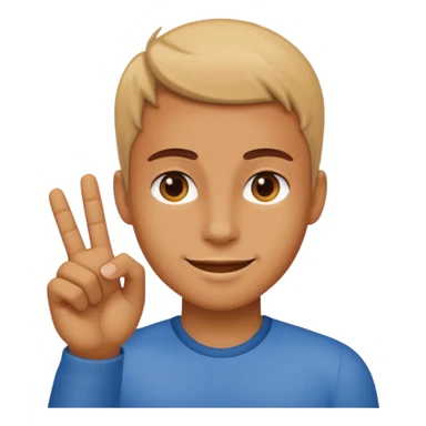 Un humain qui dit OK sticker