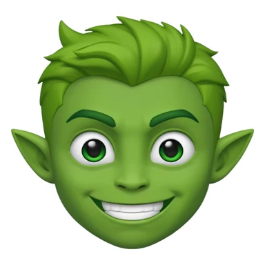 teen titans beast boy sticker