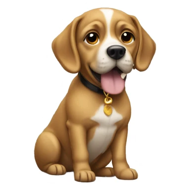 dog in richest house sticker