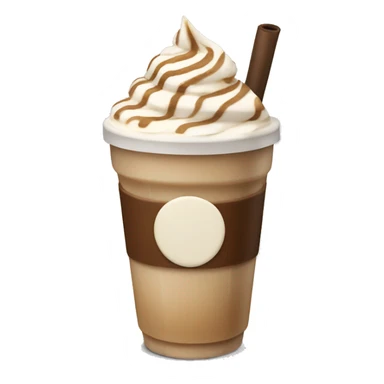 Coffee frappe  sticker