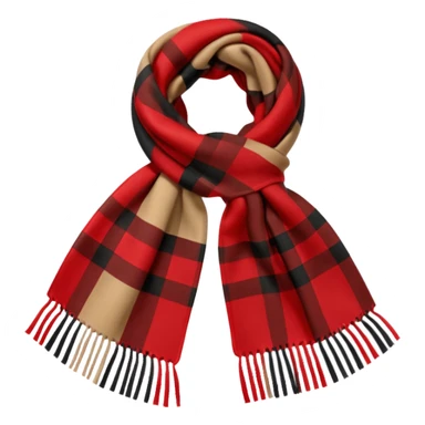 burberry scarf sticker