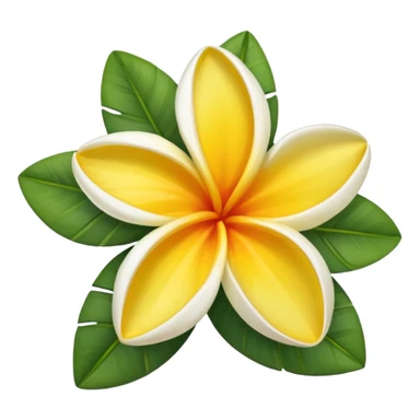 Frangipani sticker