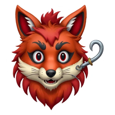 Foxy animatronic  sticker