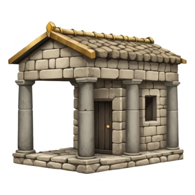 soldier barracks, roman sticker