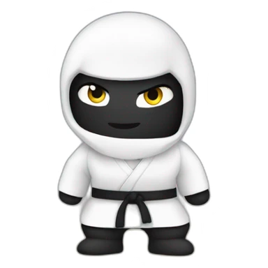 Un ninja judoka sticker