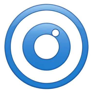 "Símbolo no formato de círculo, fundo sólido na cor azul oficial do Instagram (#0095F6), com um check branco nítido e alinhado no centro. Estilo minimalista, sem sombras, exatamente como o selo de verificação do Instagram." sticker