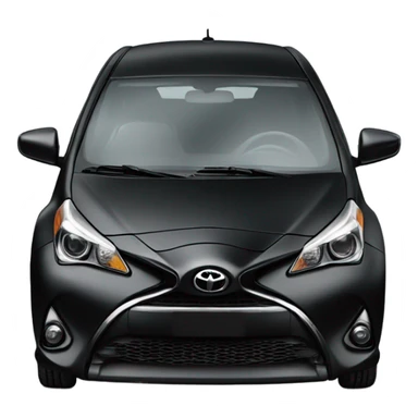 2020 black Toyota GR Yaris sticker