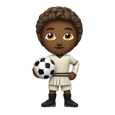 Soccer player jedi sticker