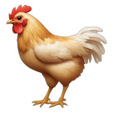 chicken crossed out with an x sticker