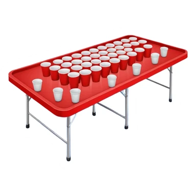 beer pong sticker
