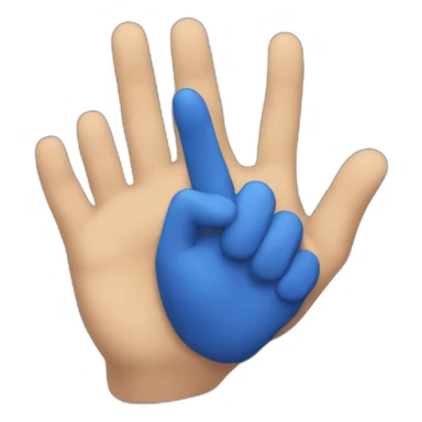 Cœur avec les mains sticker