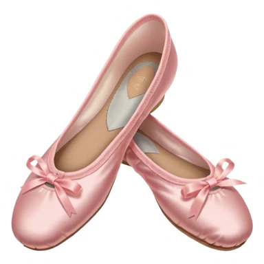 Pink ballet shoes  sticker