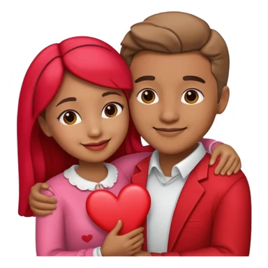 valentines day couple sticker