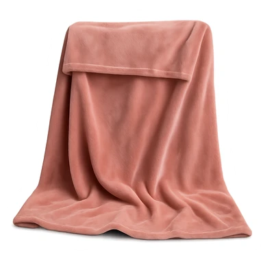 pink velvet throw blanket sticker