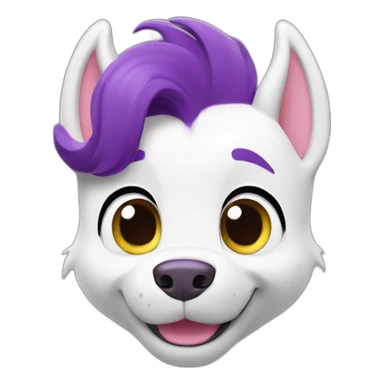 paw patrol Pegasus purple sticker