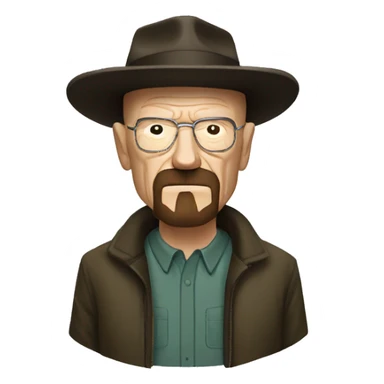 Walter White Heisenberg  sticker