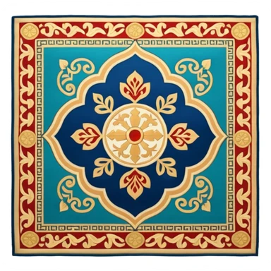 Tapis de prière sticker