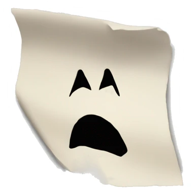 Piece of paper with rip  sticker