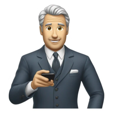 a richman,talk phone sticker