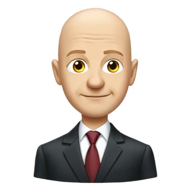 Anton Siluanov Russian Finance Minister bald in formal suit sticker