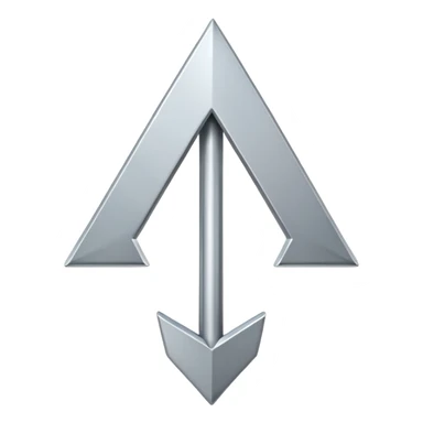 flecha apuntando hacia arriba sticker