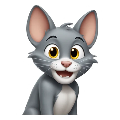 Tom and jerry  sticker