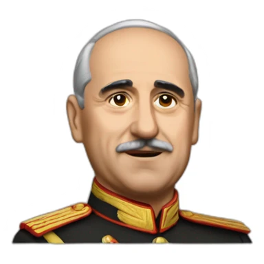 Francisco Franco supersaian 4 on fire sticker