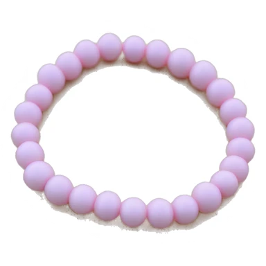 baby pink bracelet beaded sticker