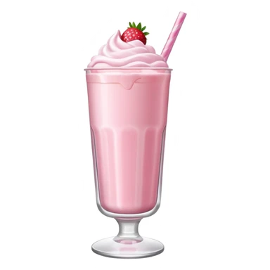 Milkshake de morango sticker