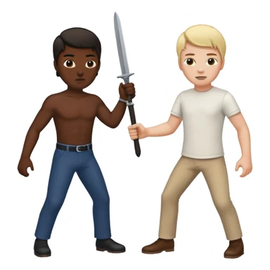 White person whipping a black slave sticker