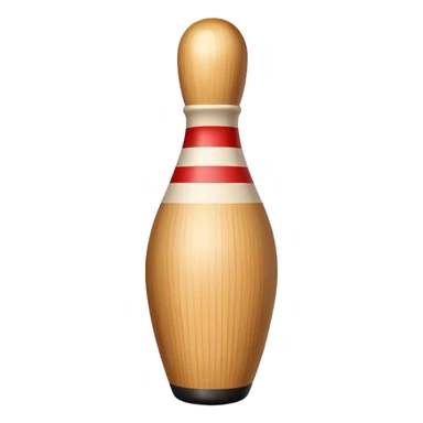 a bowling pin sticker