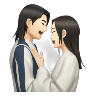mitski and shinji ikari singing sticker