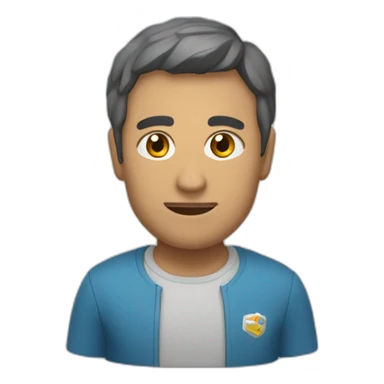 Milei no pasa el psicotécnico sticker