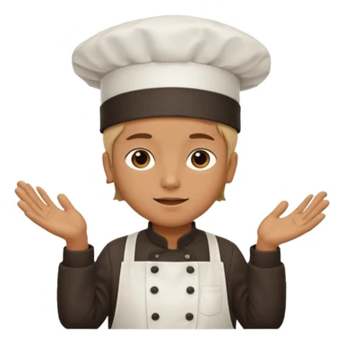 Grilling person on a stick sticker