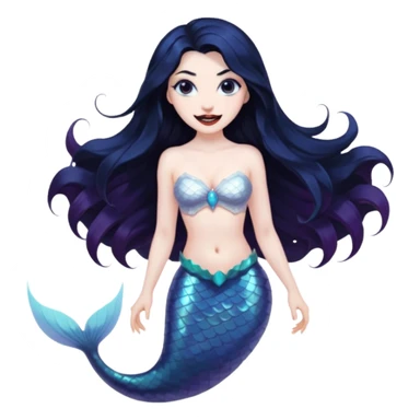 🖤🧛‍♀️🧜‍♀️ sticker