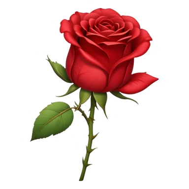 Wilted rose sticker