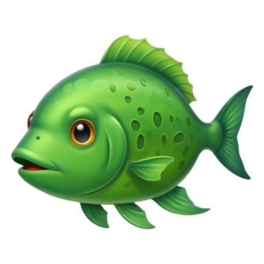 smelly fish green smell sticker