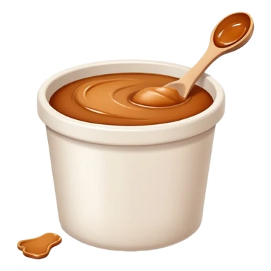 Des pieds dans un pots de pâte à tartiné  sticker