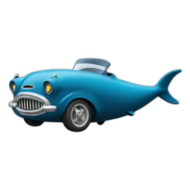 Une baleine sur une chev sticker
