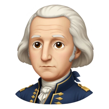 george washington  sticker