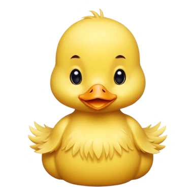 Baby duckling sticker