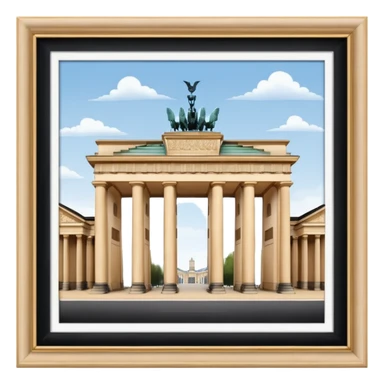 brandenburg gate sticker