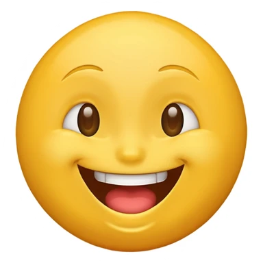 Emoji laughing with eyes rolling back  sticker
